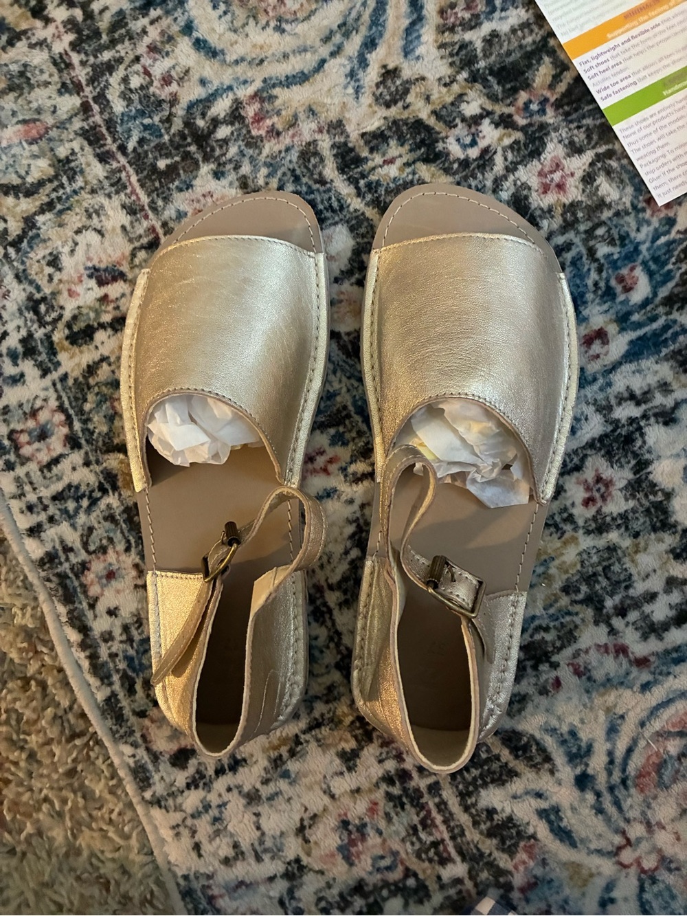 Barefoot Gold Women's Zeazoo “Coral” Sandals size 37